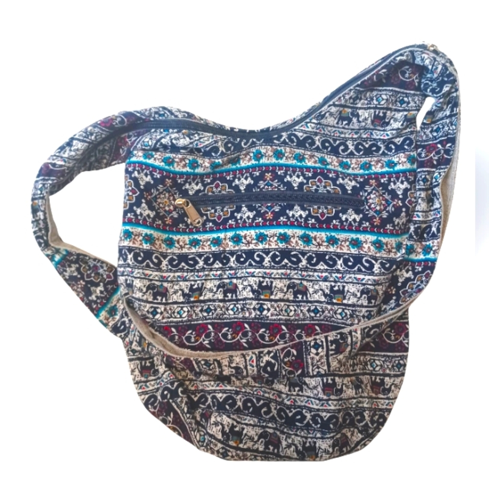 India Pattern Fabric Women's Bag Buddha Elephants
